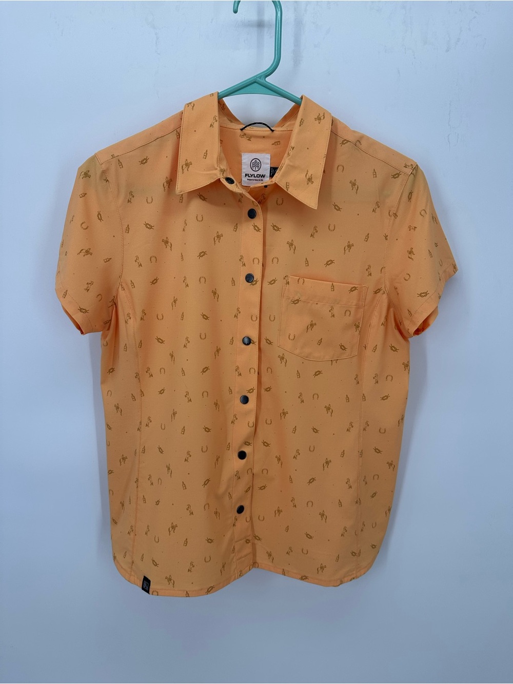 Flylow Women’s Trail Phoenix Peach Lightweight Top Size Small